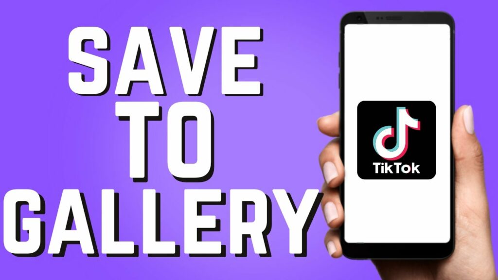 Save tiktok videos